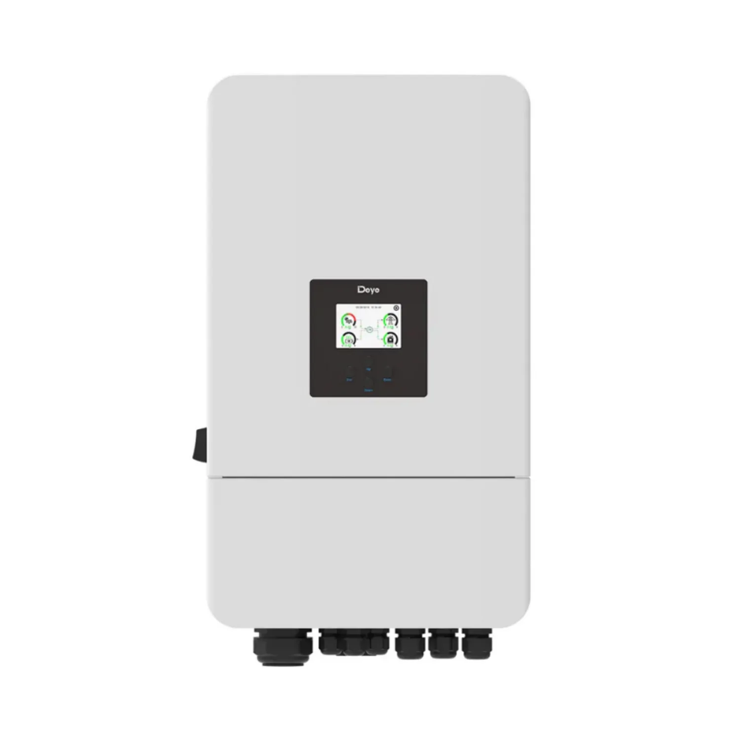 Inverteris Deye SUN-10K-SG05LP3-EU-SM2 (10kW, 3-fazis, žemos įtampos hibridas)