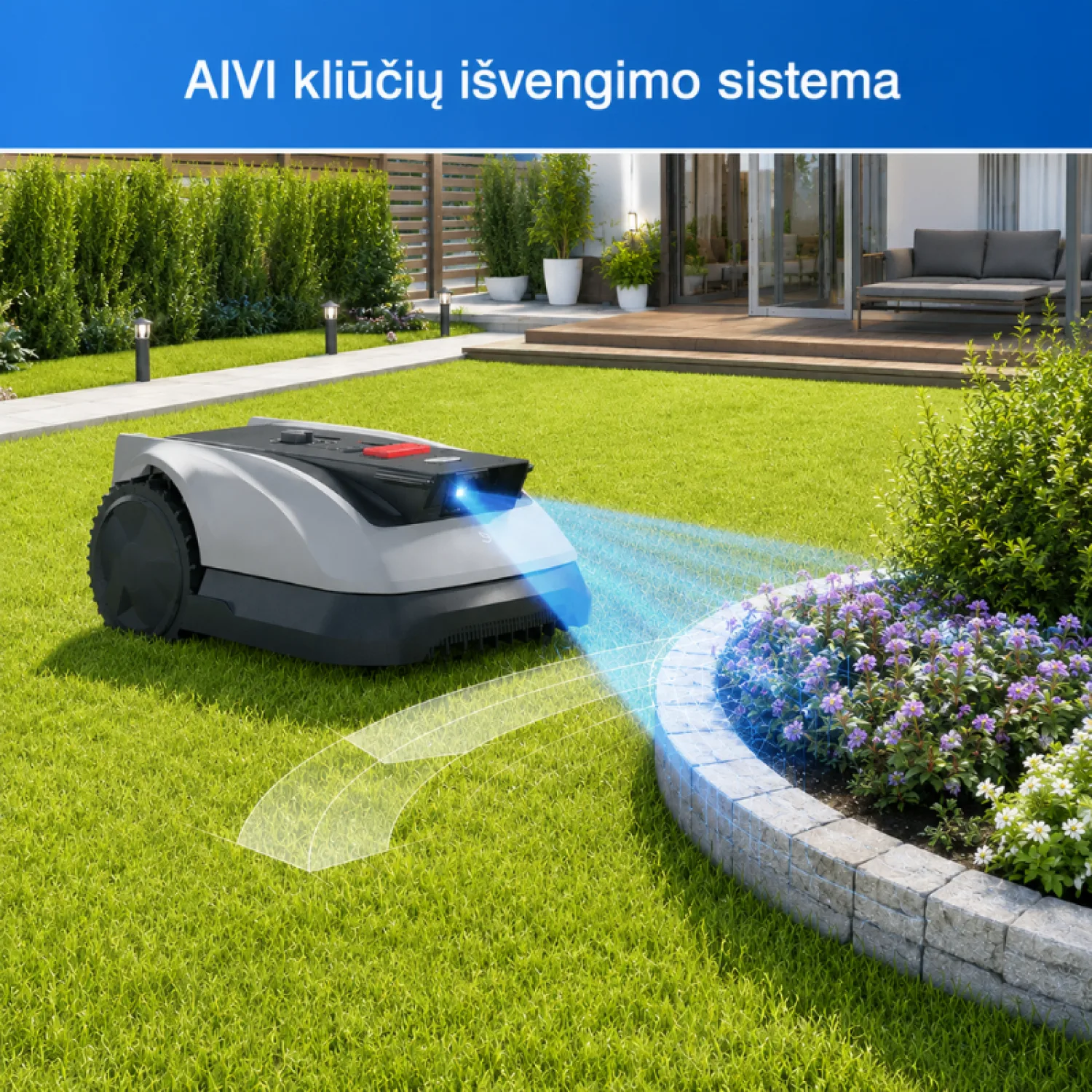 Ecovacs GOAT O800 RTK robotniiduk