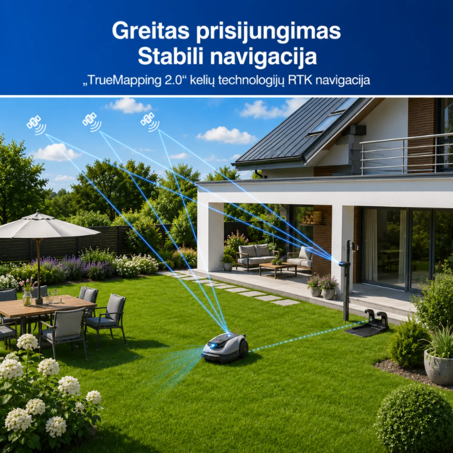 Ecovacs GOAT O800 RTK robotniiduk