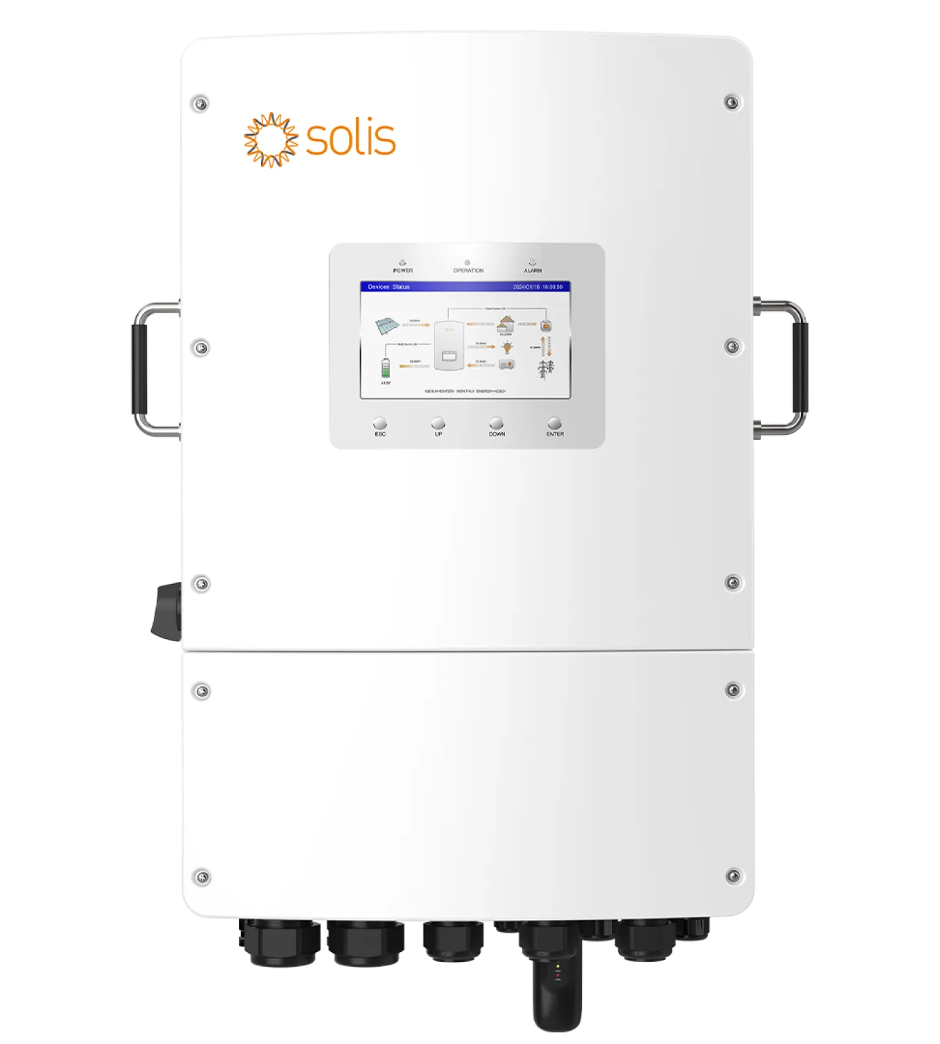 Solis S6-EH3P15K02-NV-YD-L 15 kW kolmefaasiline hübriidinverter