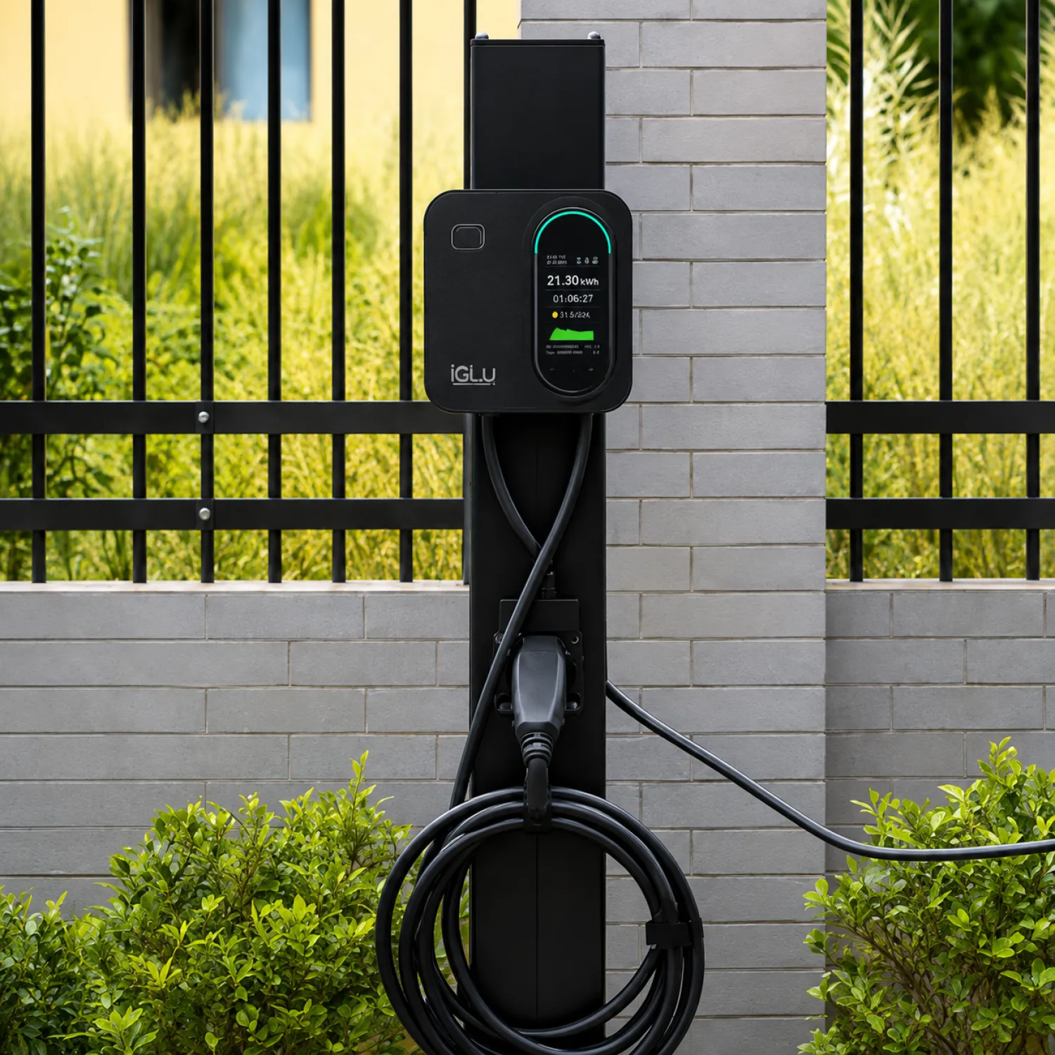 Iglu Kallik Home elektriauto laadija 22 kW Type2 koos EM3 BOX kontrolleriga