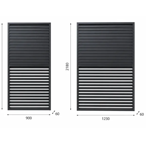 XIMAX Shade reguleeritav lamellsein pergolale