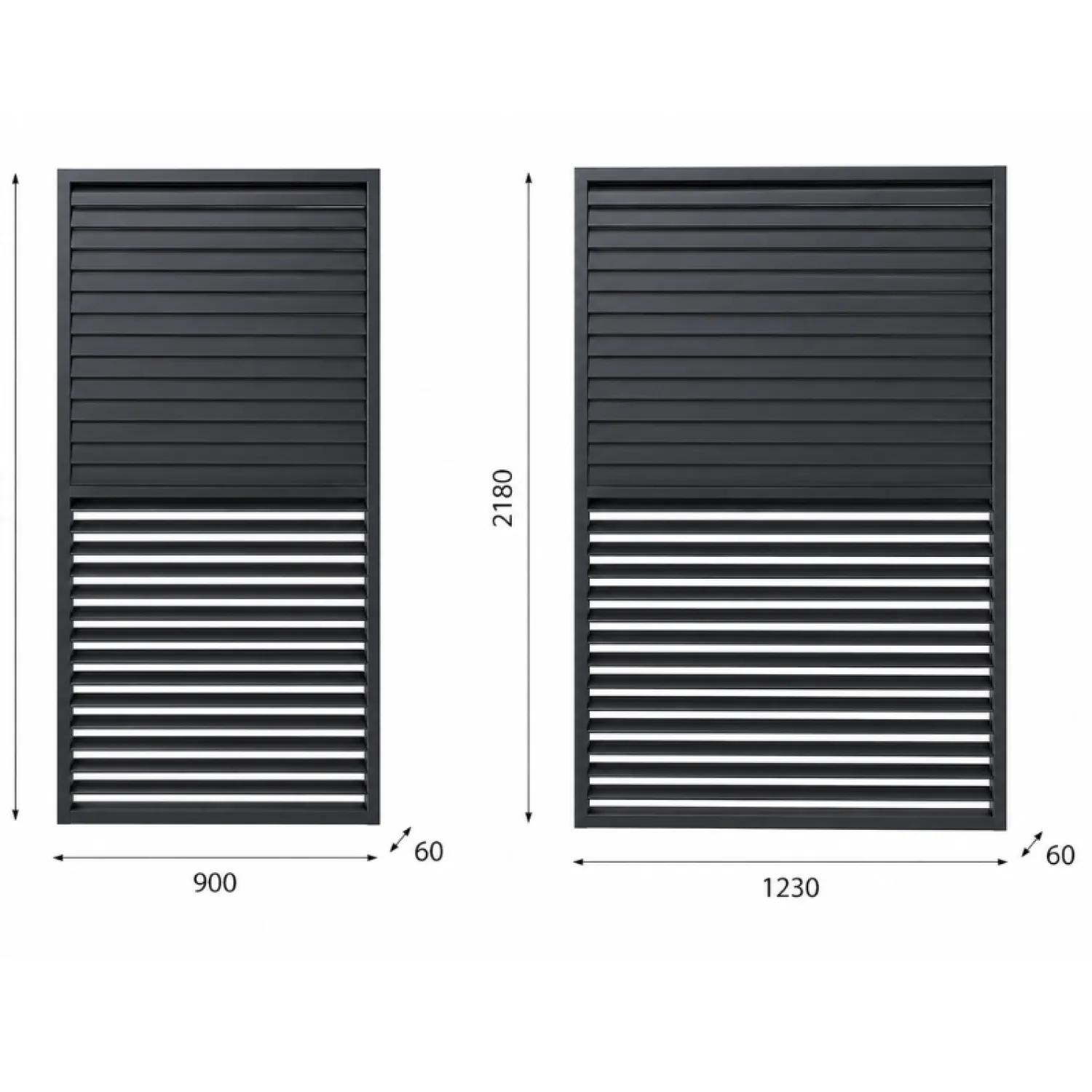 XIMAX Shade reguleeritav lamellsein pergolale