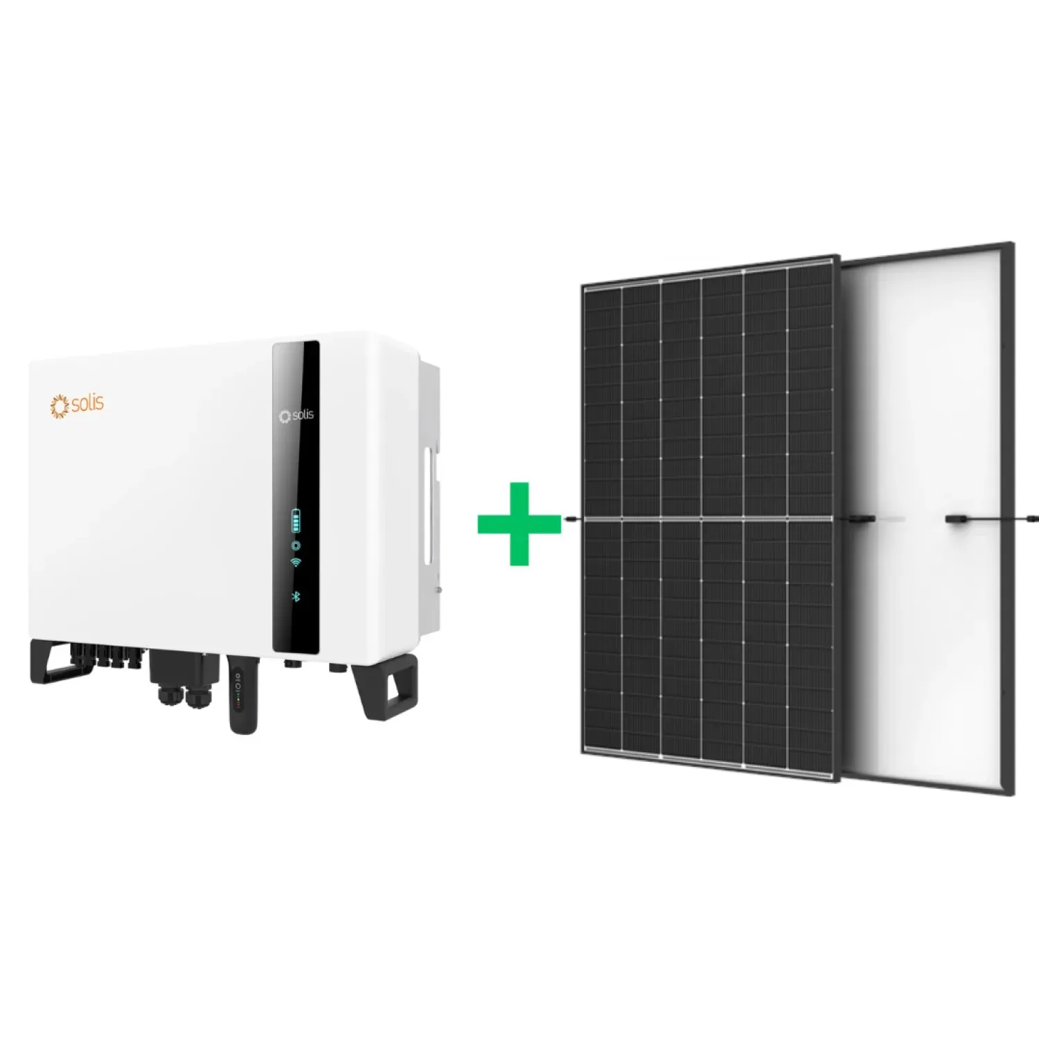 10 kW Solis hübriid + Trina, päikeseelektrijaama komplekt