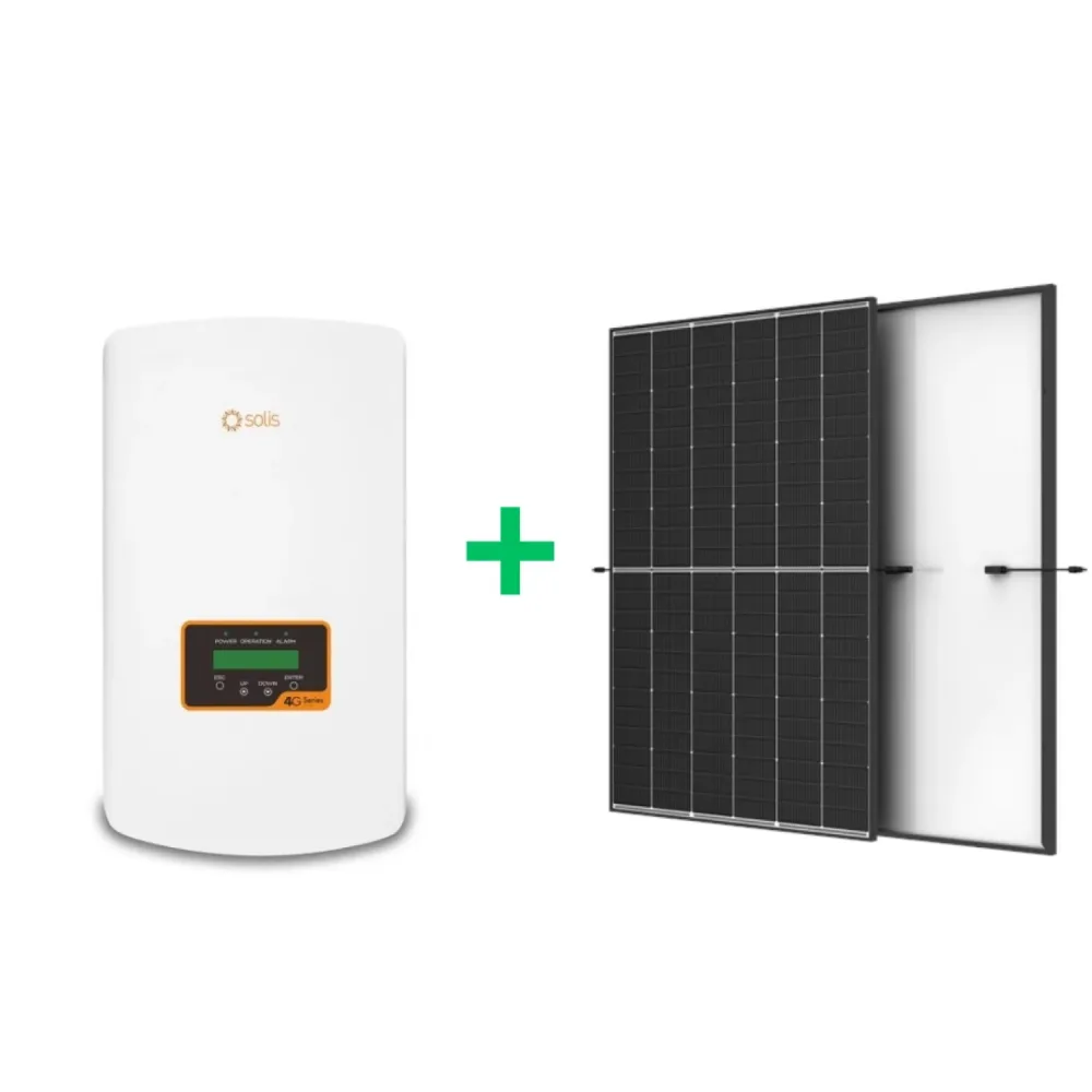 6 kW päikeseelektrijaama komplekt Solis inverter + Trina päikesepaneelid