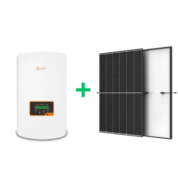 6 kW päikeseelektrijaama komplekt Solis inverter + Trina päikesepaneelid