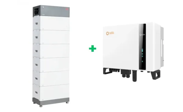 Energiasalvesti komplekt Solis 10 kW hübriidinverter + BYD HVM 16,6 kWh akusüsteem